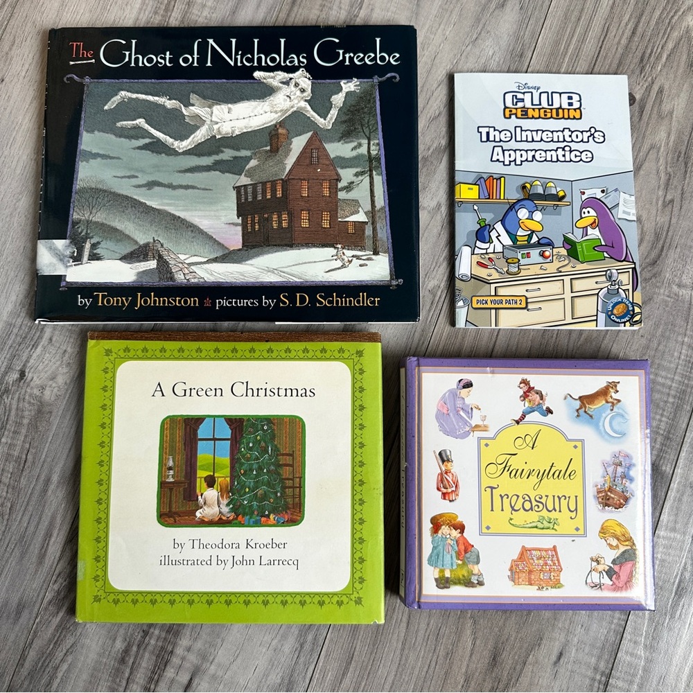 Lot of 4 Children's Book Collection. Preowned.